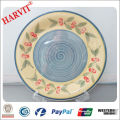 10.5'' Round Ceramic Plates Wholesale Decorative Plate Ceramic China Plate